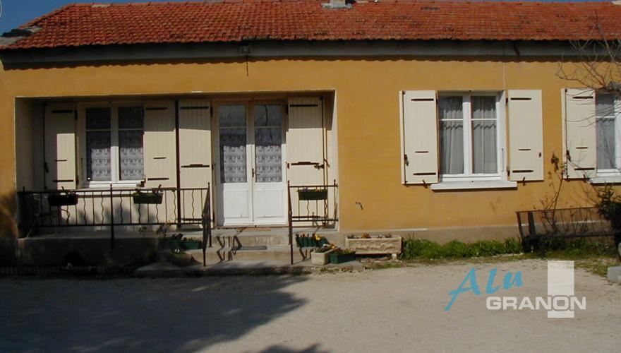 The aluminum shutters