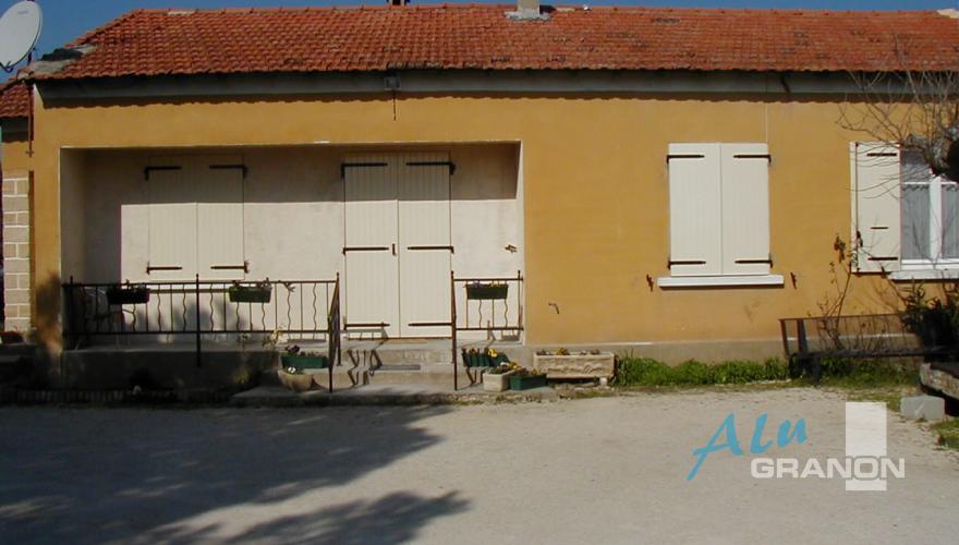 The aluminum shutters