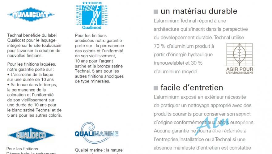 Aluminum colors and shades