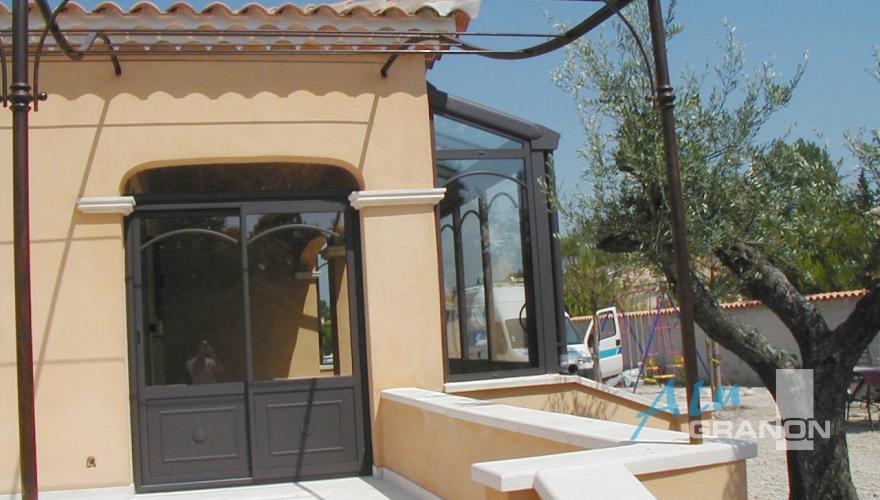 Porch and veranda cities fields ...