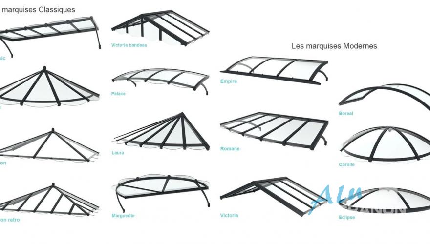 Aluminum canopy